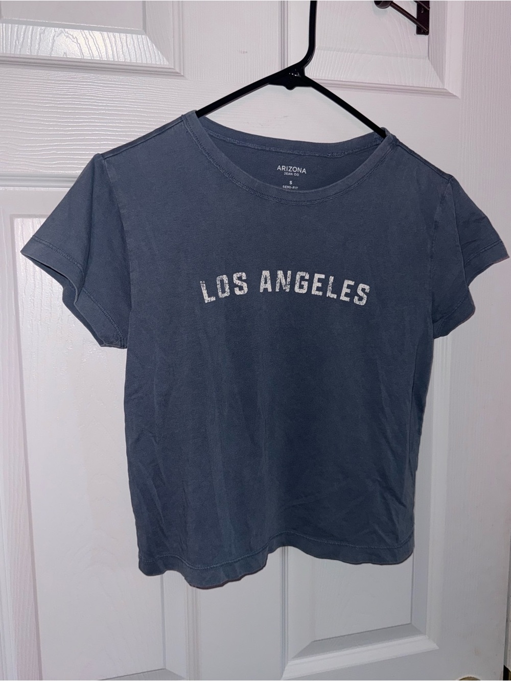 Arizona Jean Co Los Angeles Graphic Tee Blue Size Small